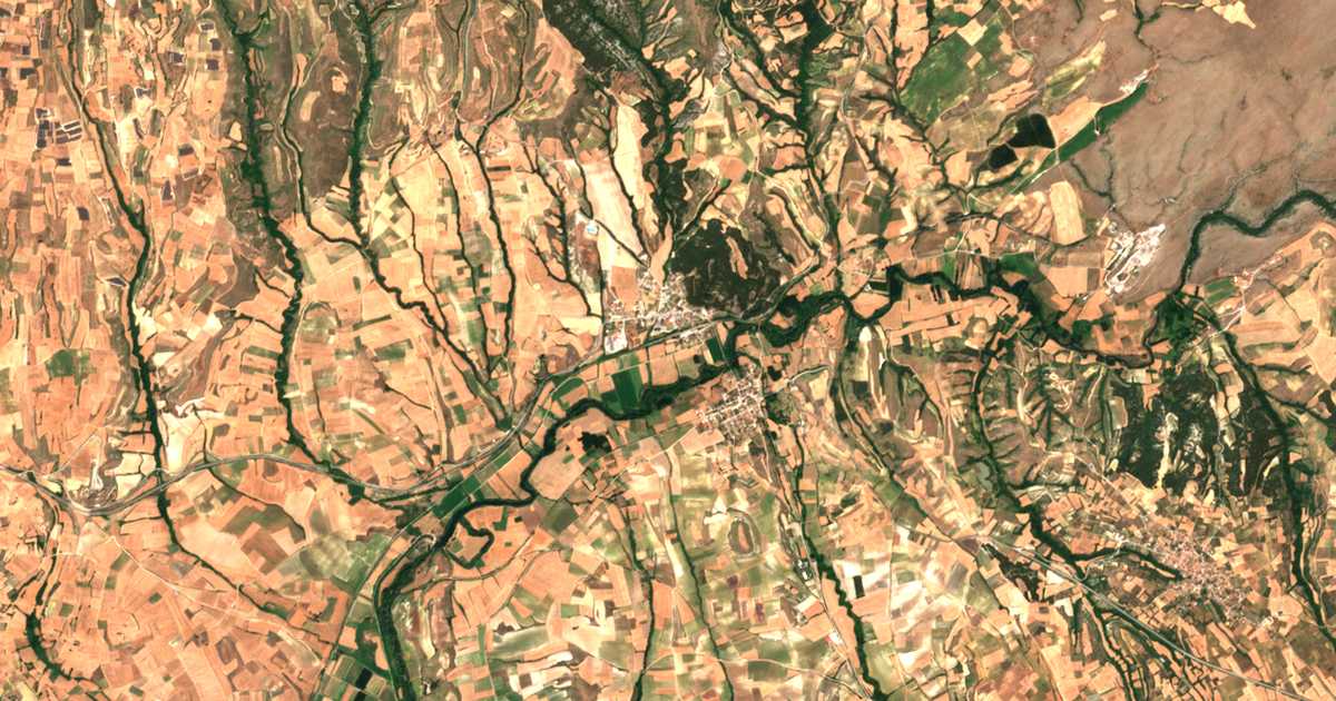 Satellitenkarte von Stathmós Lefkothéas