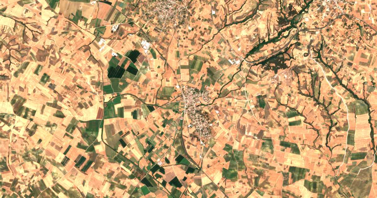 Satellitenkarte von Tholós