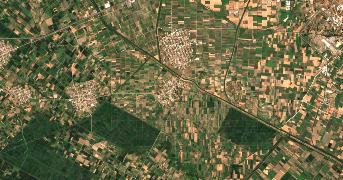 Satellitenkarte von Káto Mitroúsion