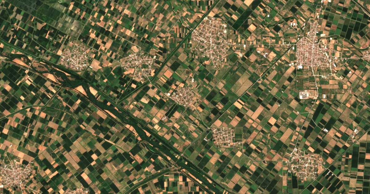 Satellitenkarte von Kouvoúklia