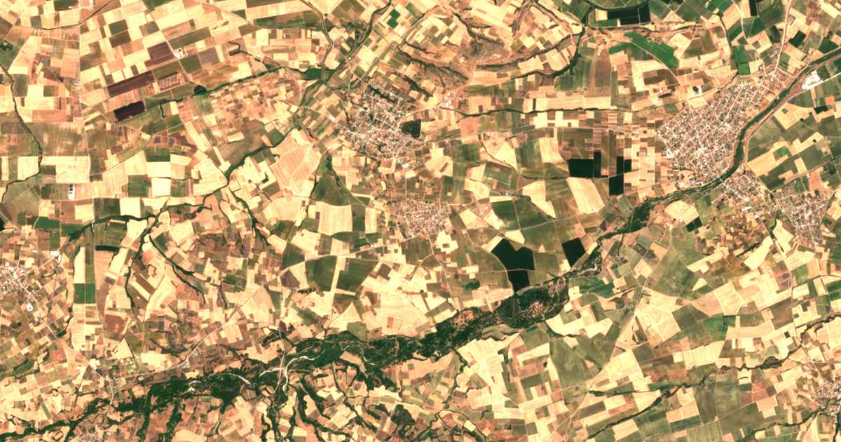 Satellitenkarte von Ágios Dimítrios