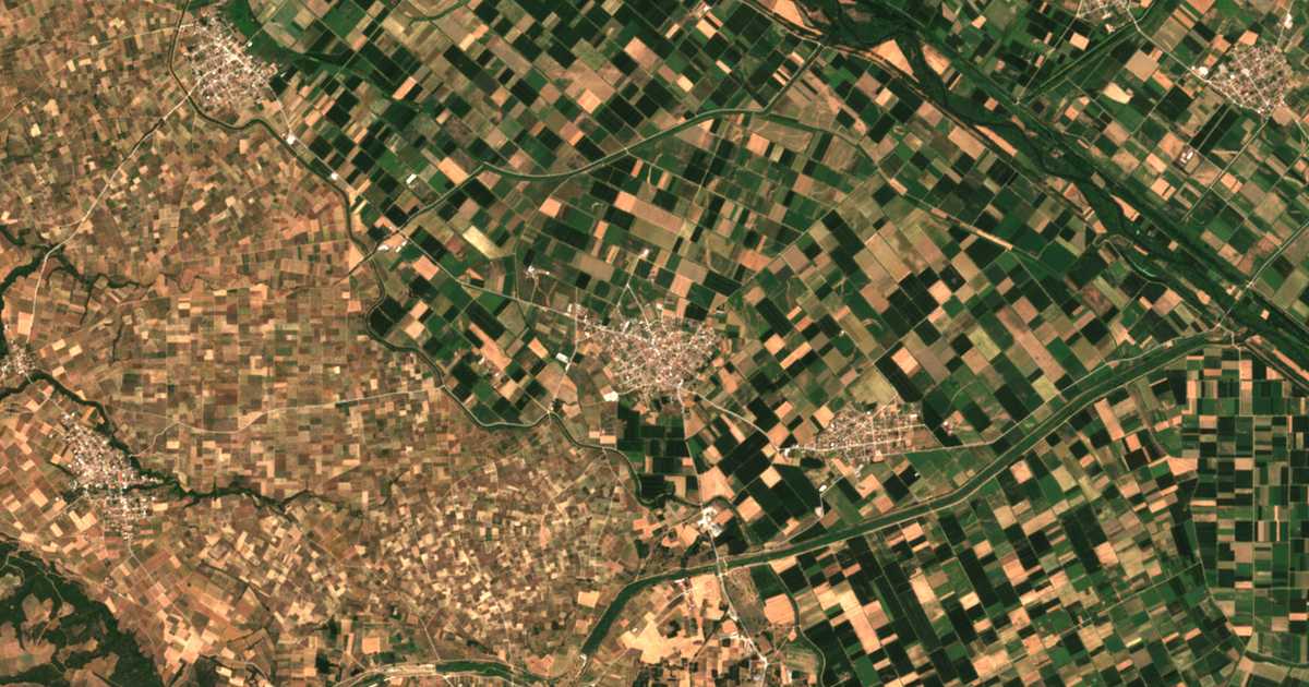 Satellitenkarte von Dimitrítsion