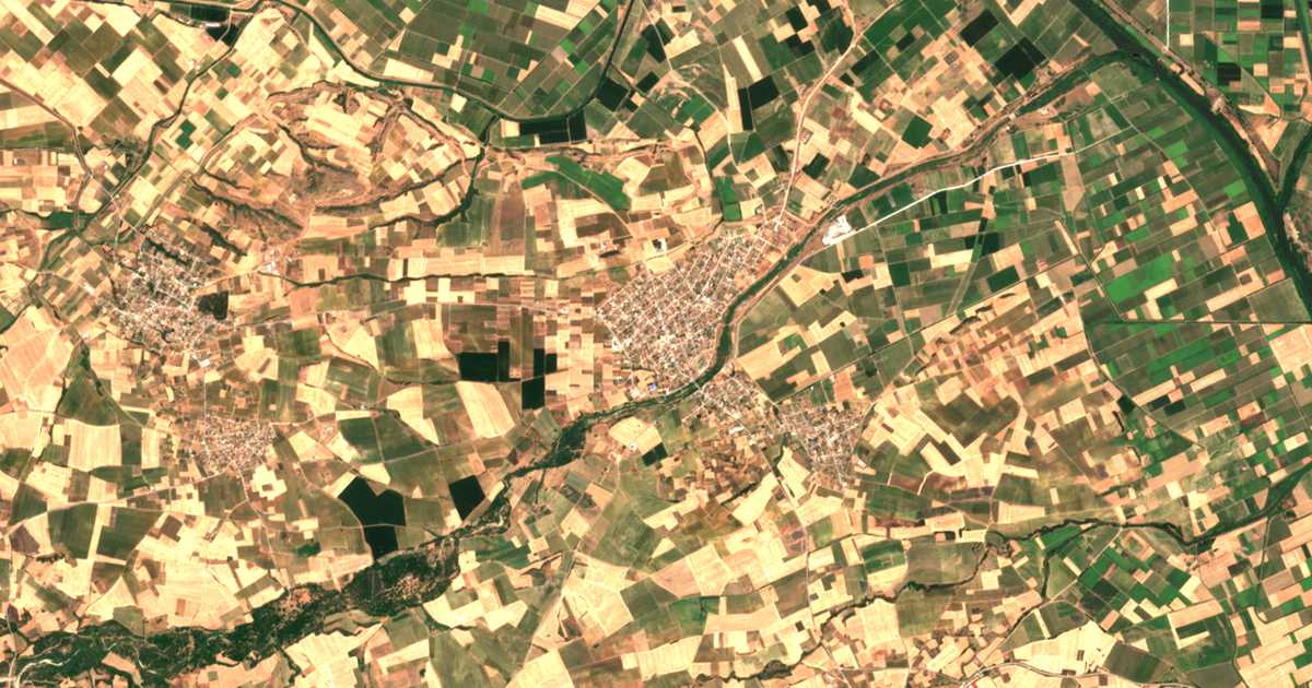 Satellitenkarte von Mavrothálassa