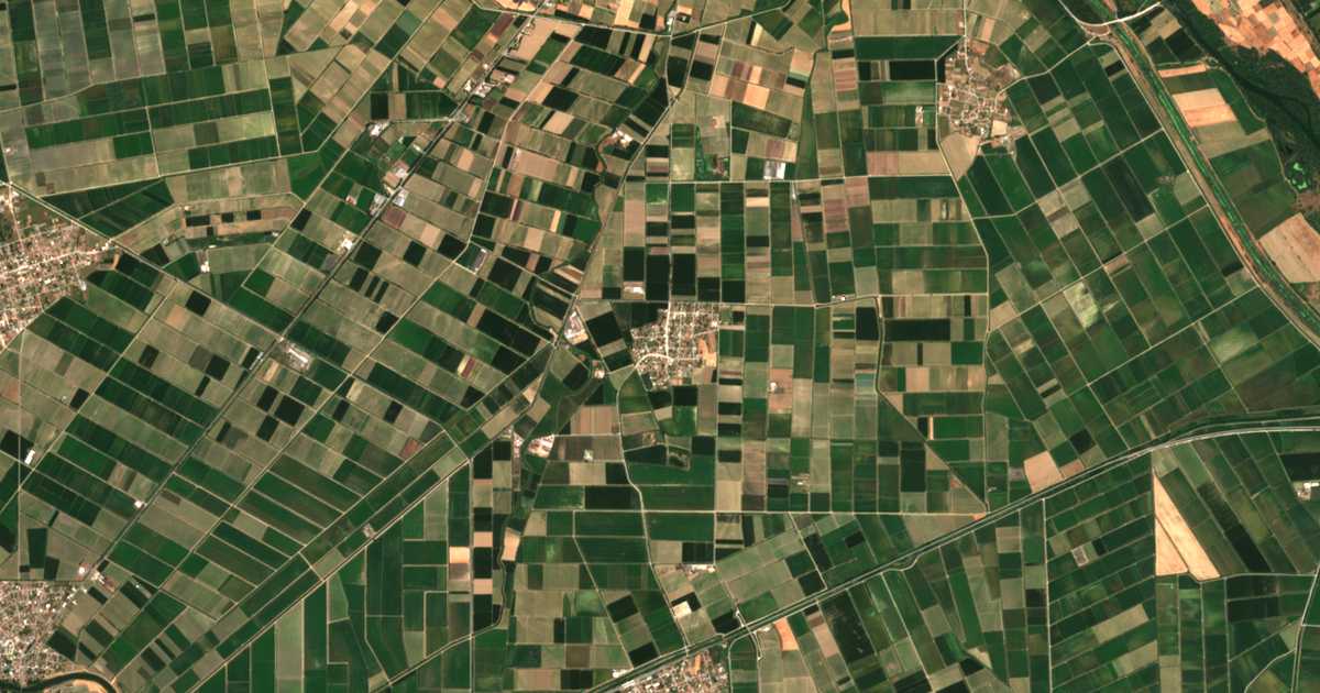 Satellitenkarte von Parthénion
