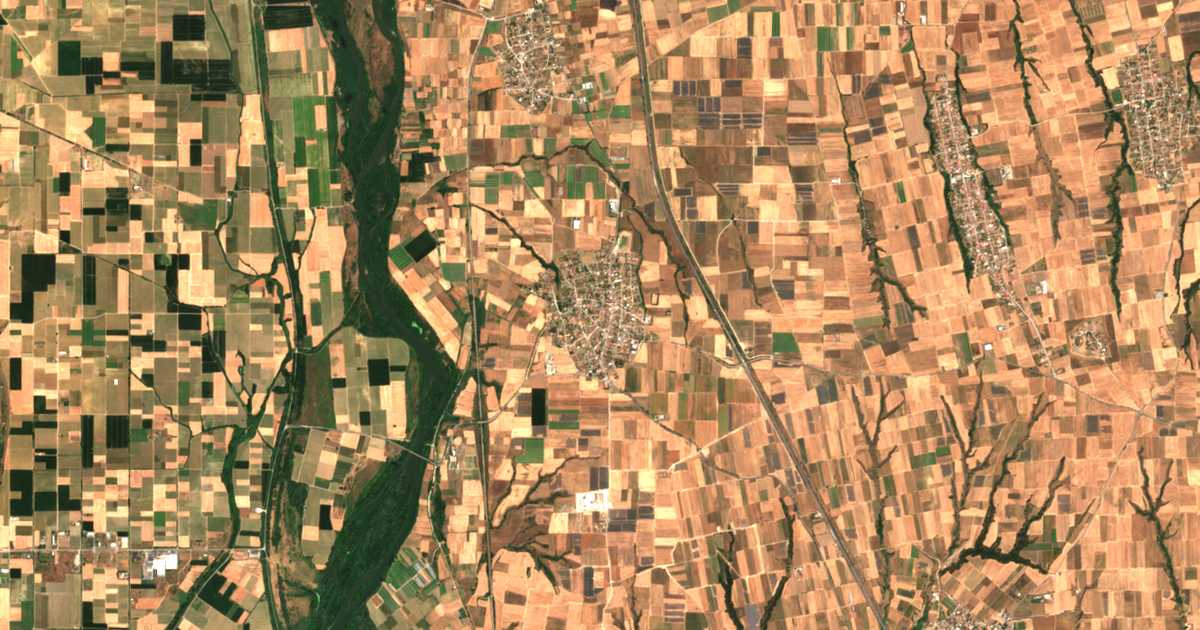 Satellitenkarte von Próchoma