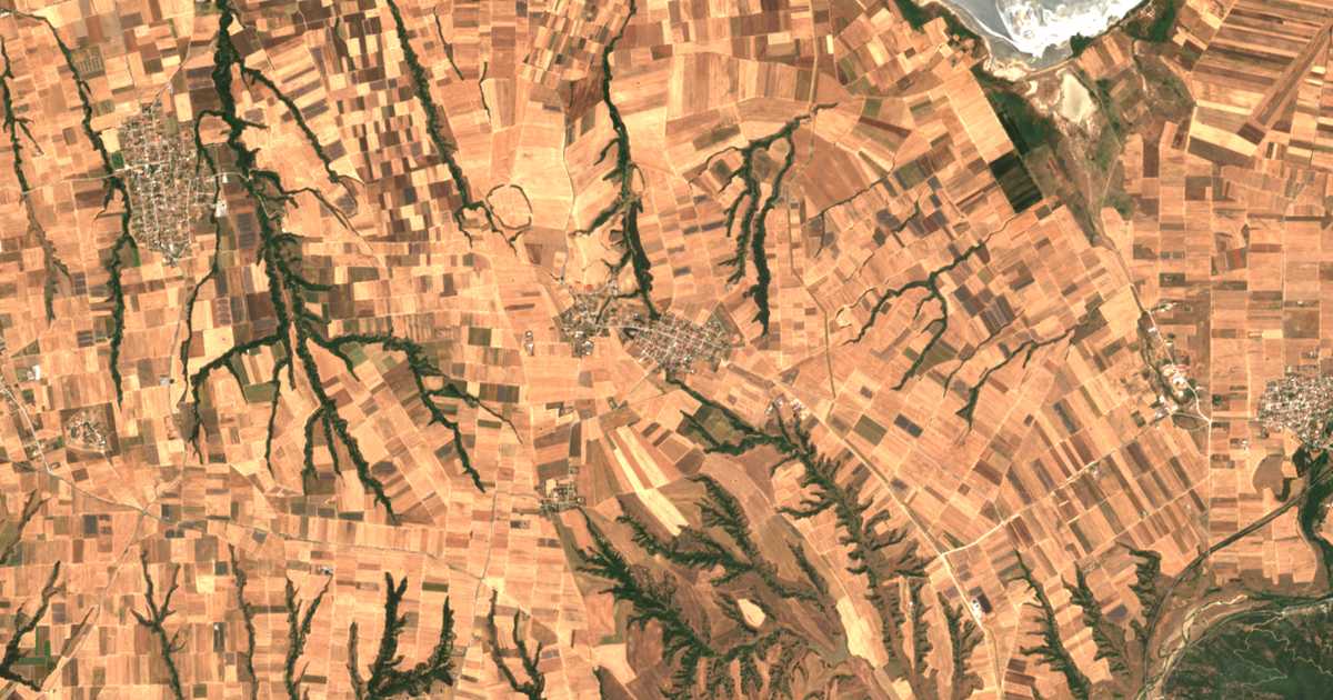 Satellitenkarte von Xirochórion