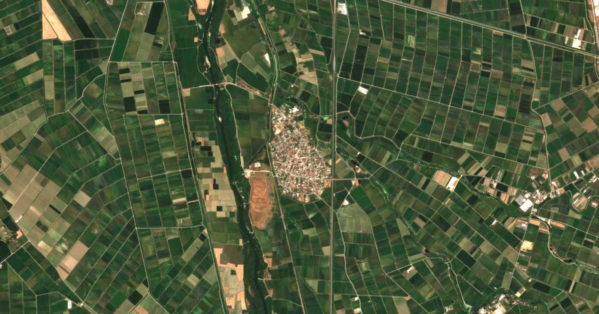 Satellitenkarte von Anatolikón