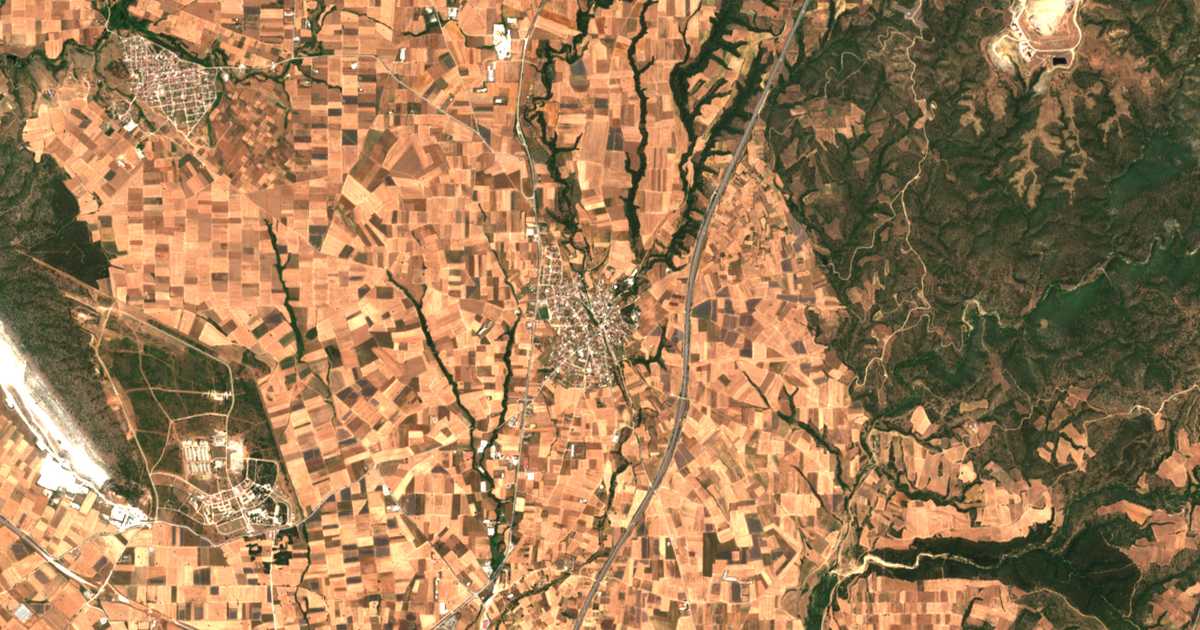 Satellitenkarte von Ássiros