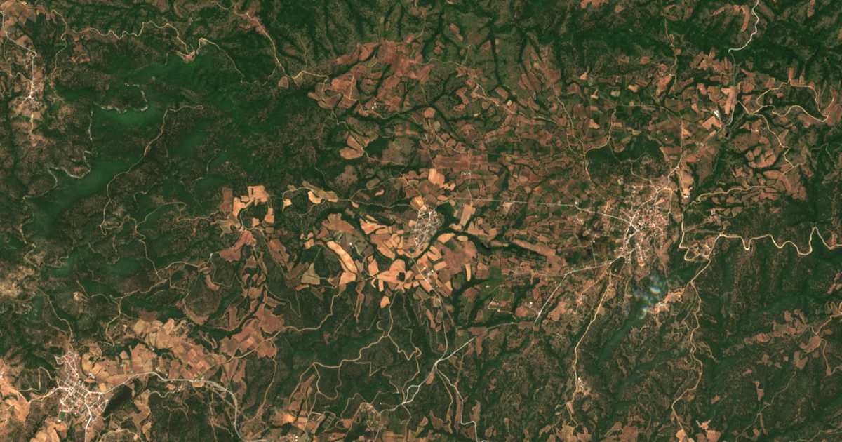 Satellitenkarte von Galíni