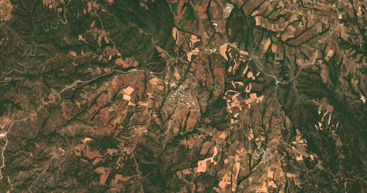 Satellitenkarte von Lofískos