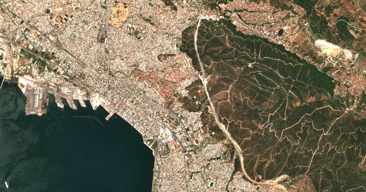 Satellitenkarte von Ágios Pávlos
