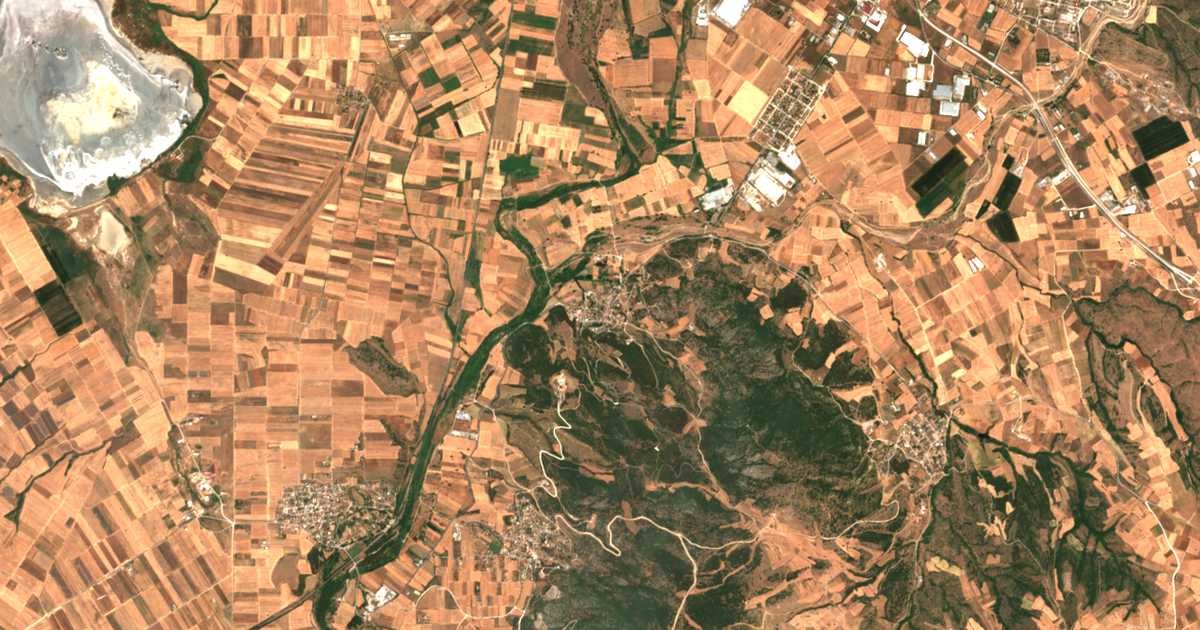 Satellitenkarte von Petrotón