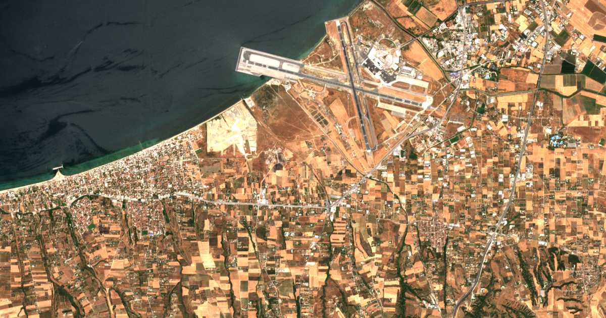 Satellitenkarte von Livadákion