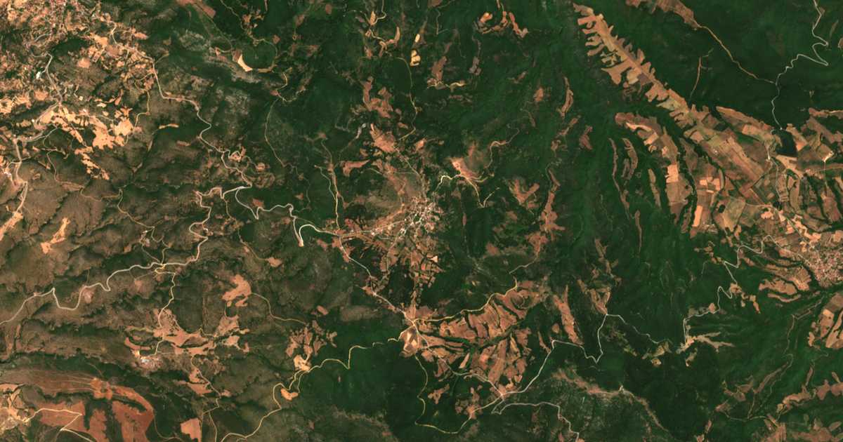 Satellitenkarte von Livádion