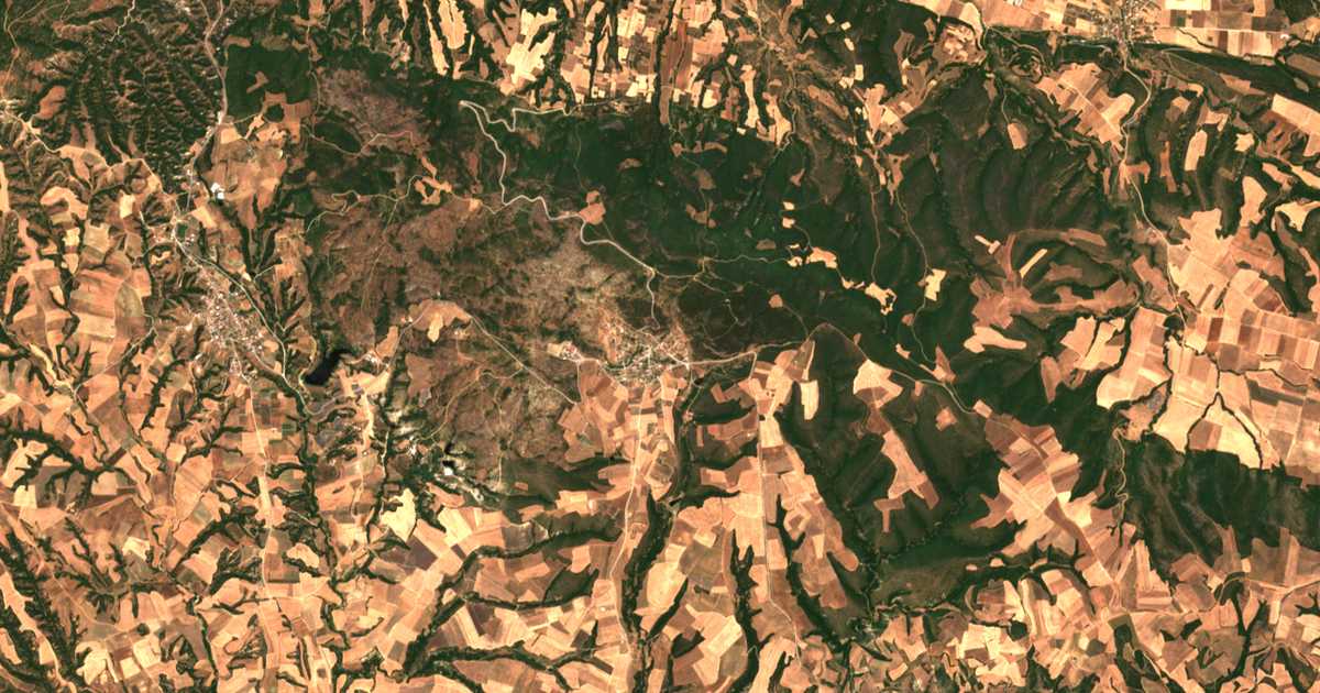 Satellitenkarte von Monopígadon