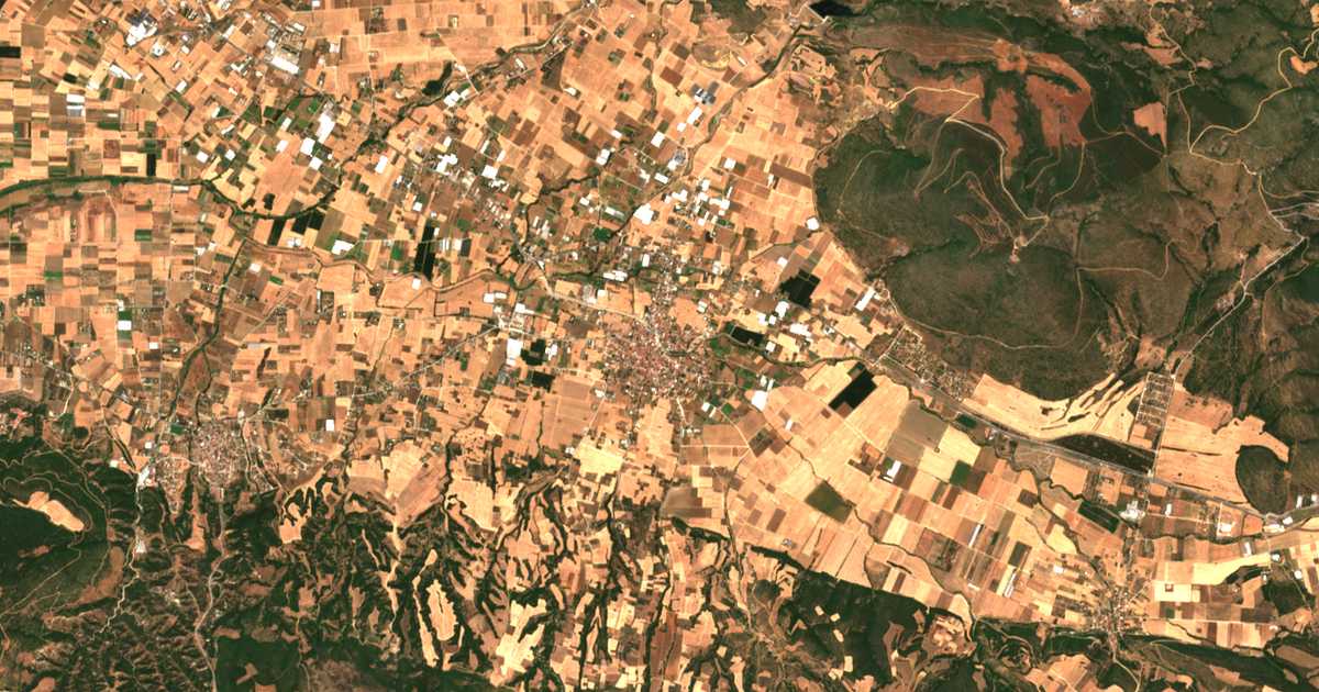 Satellitenkarte von Vasiliká