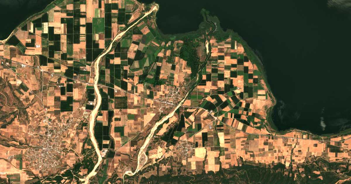 Satellitenkarte von Apollonia