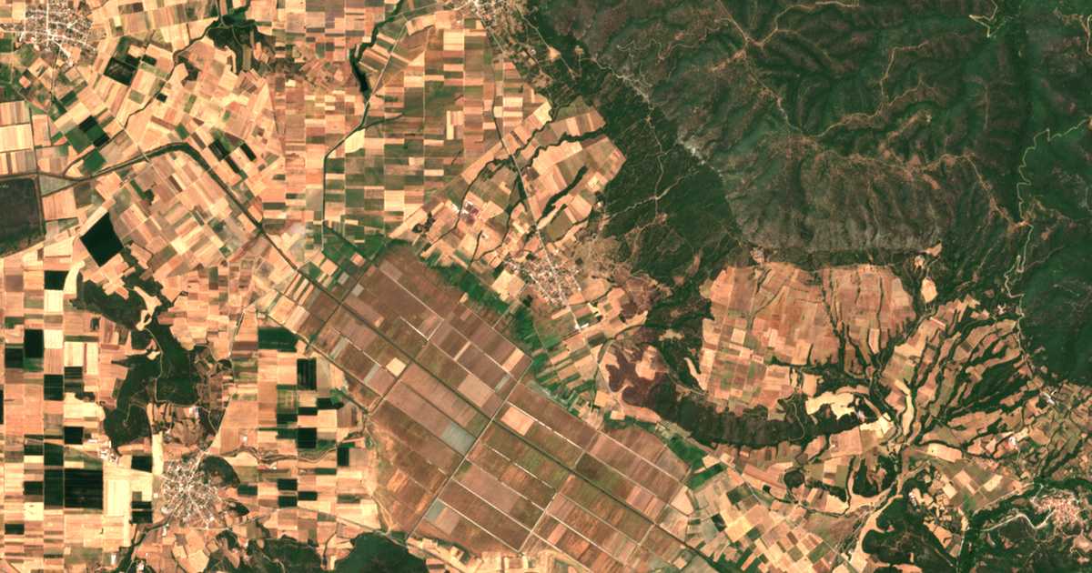 Satellitenkarte von Límni