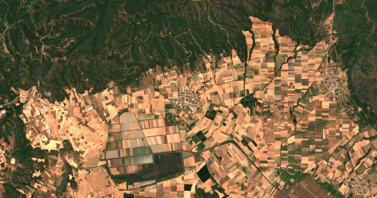 Satellitenkarte von Mavroúda