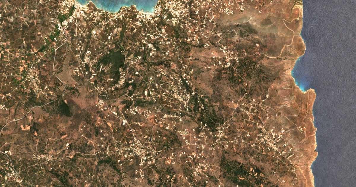 Satellitenkarte von Gavalohori