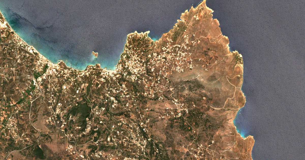 Satellitenkarte von Kampia, Chania