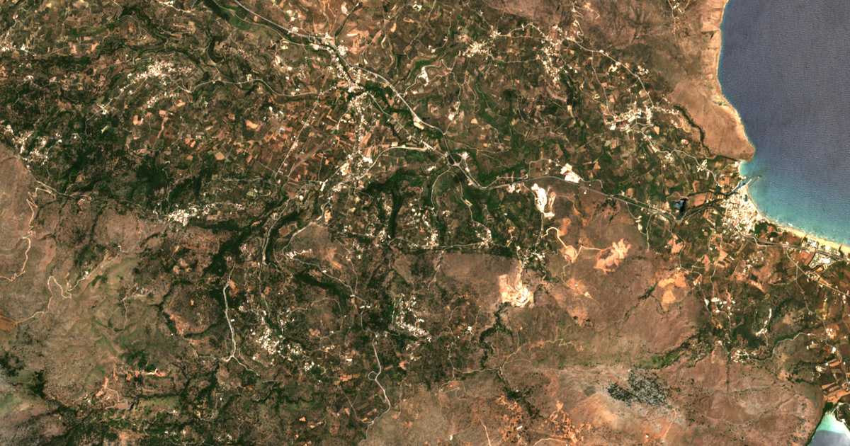 Satellitenkarte von Maza