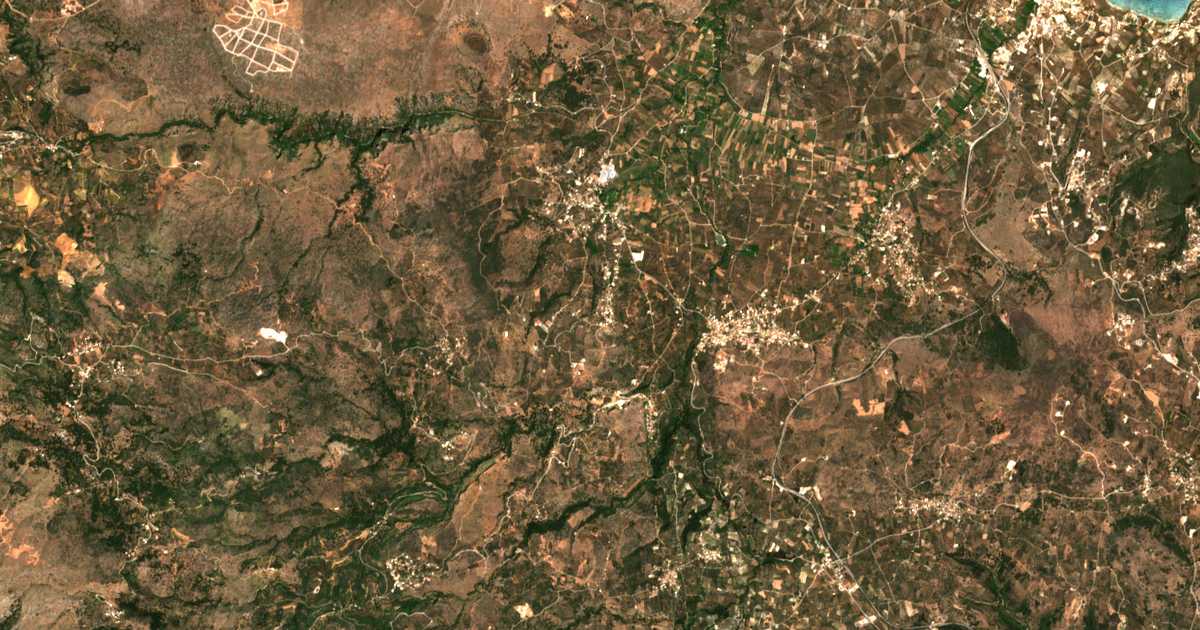Satellitenkarte von Provarma