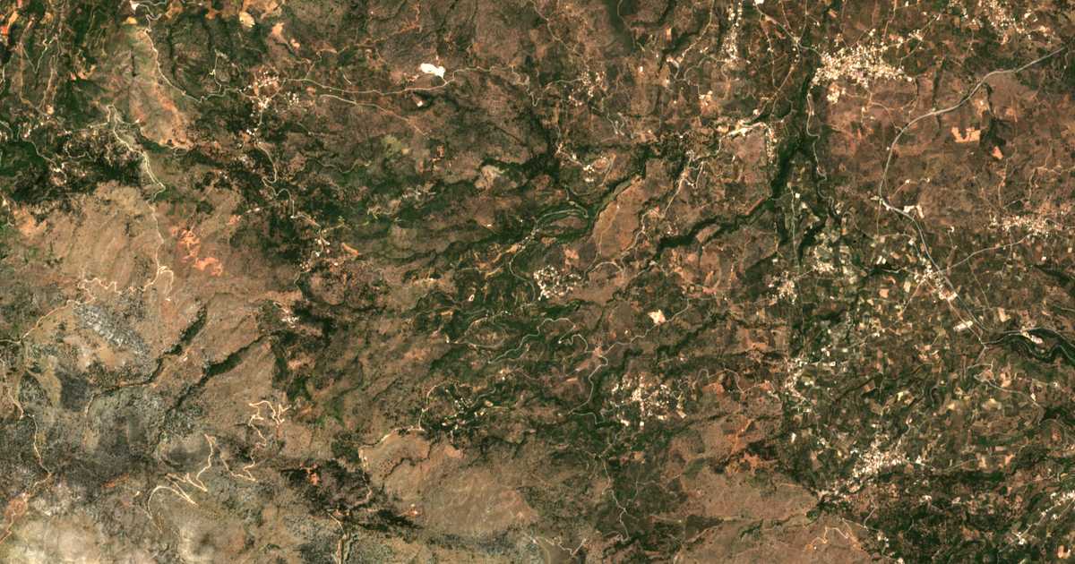 Satellitenkarte von Ramní