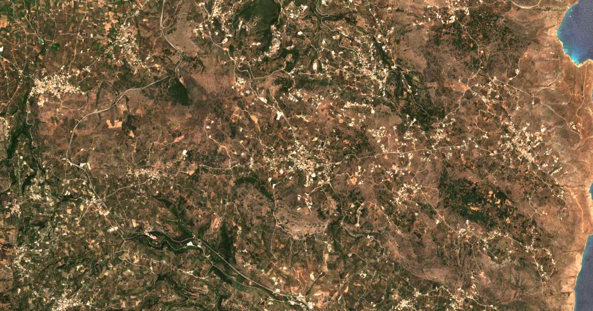 Satellitenkarte von Vamos