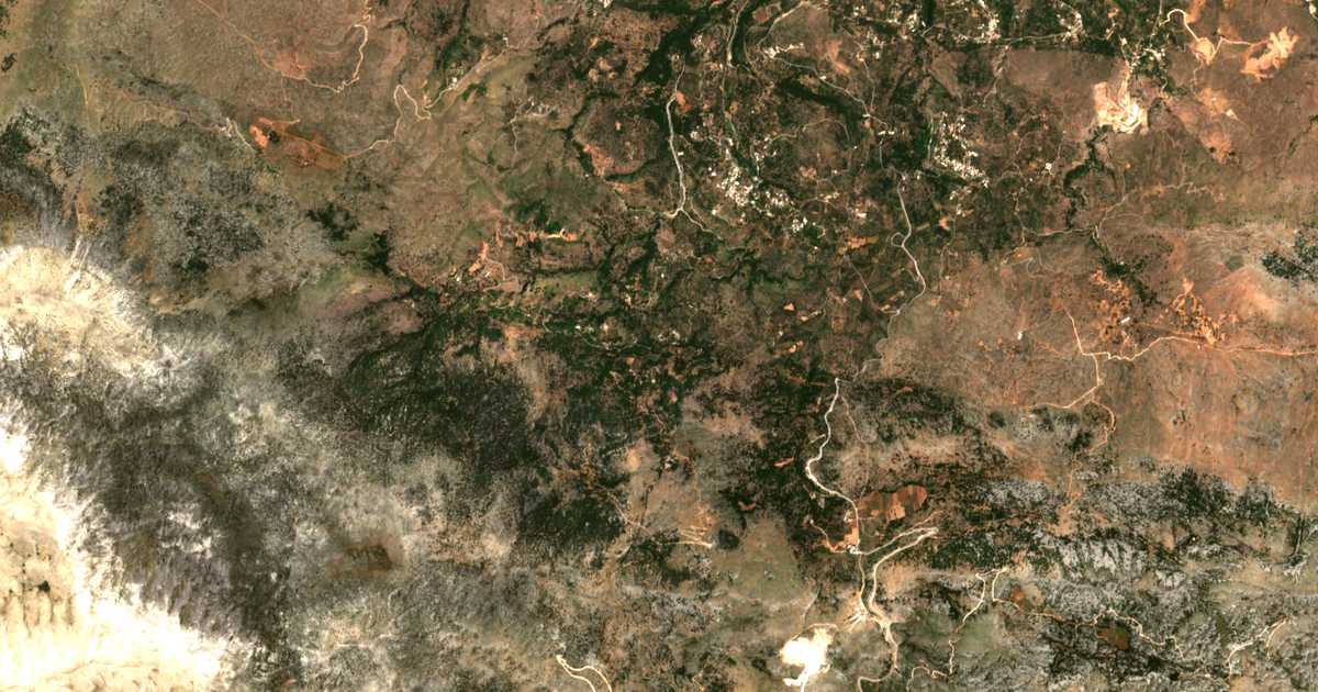 Satellitenkarte von Vatoudiáris