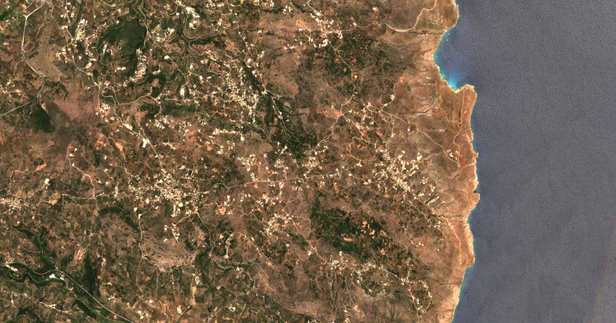 Satellitenkarte von Xirosterni