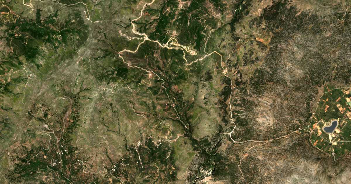 Satellitenkarte von Aghia Irini