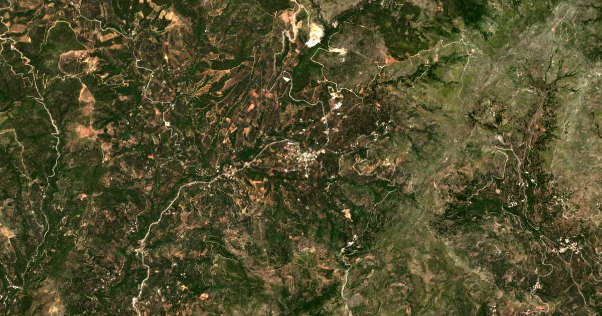 Satellitenkarte von Kandanos