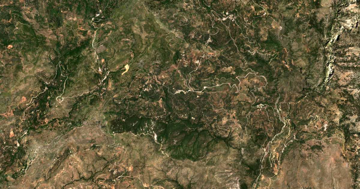 Satellitenkarte von Rodovánion