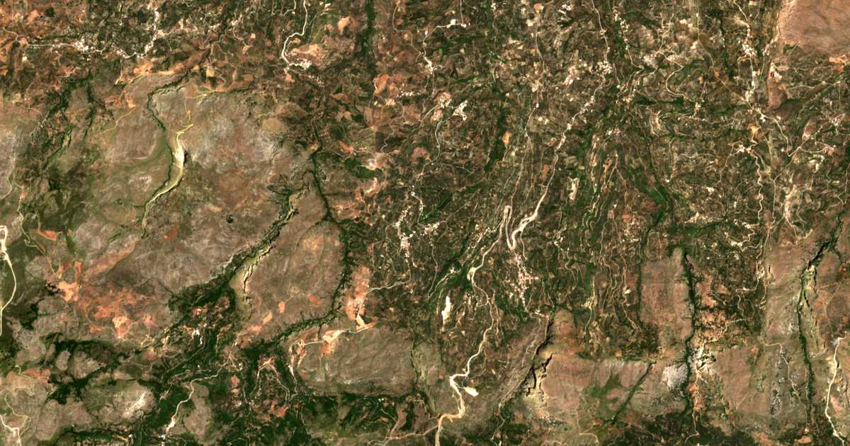 Satellitenkarte von Kaláthenai