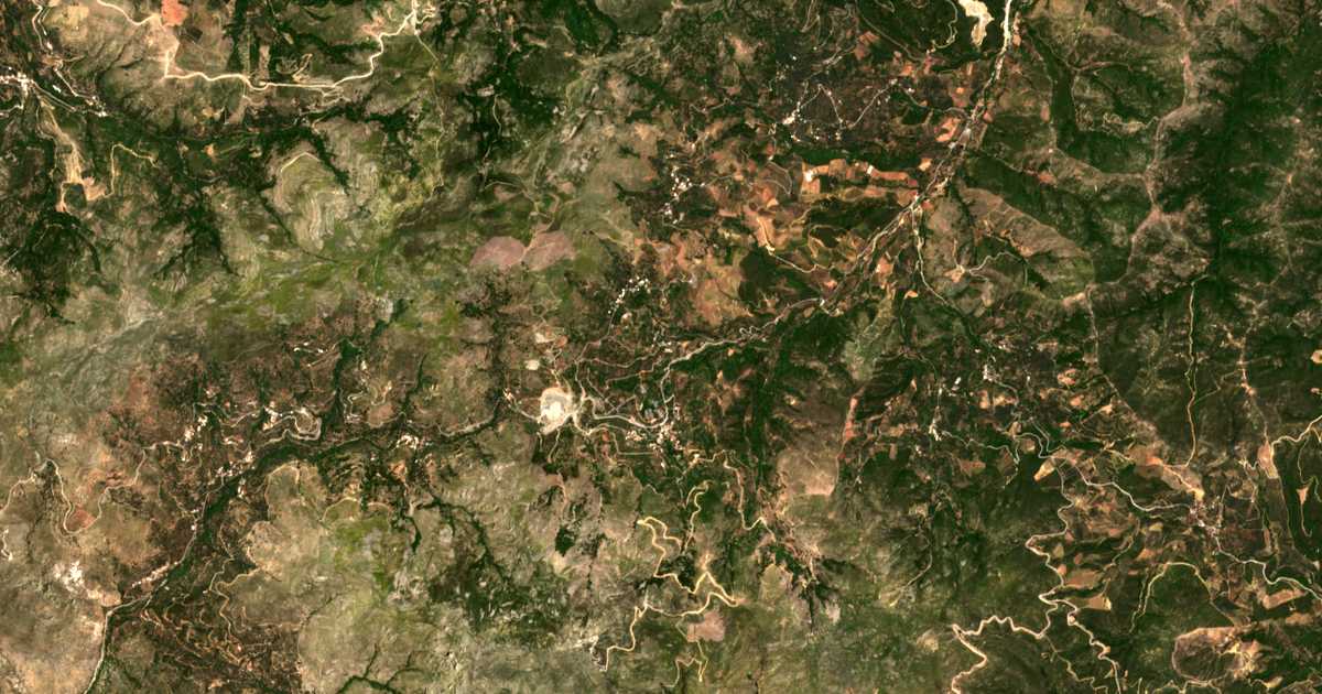 Satellitenkarte von Límni