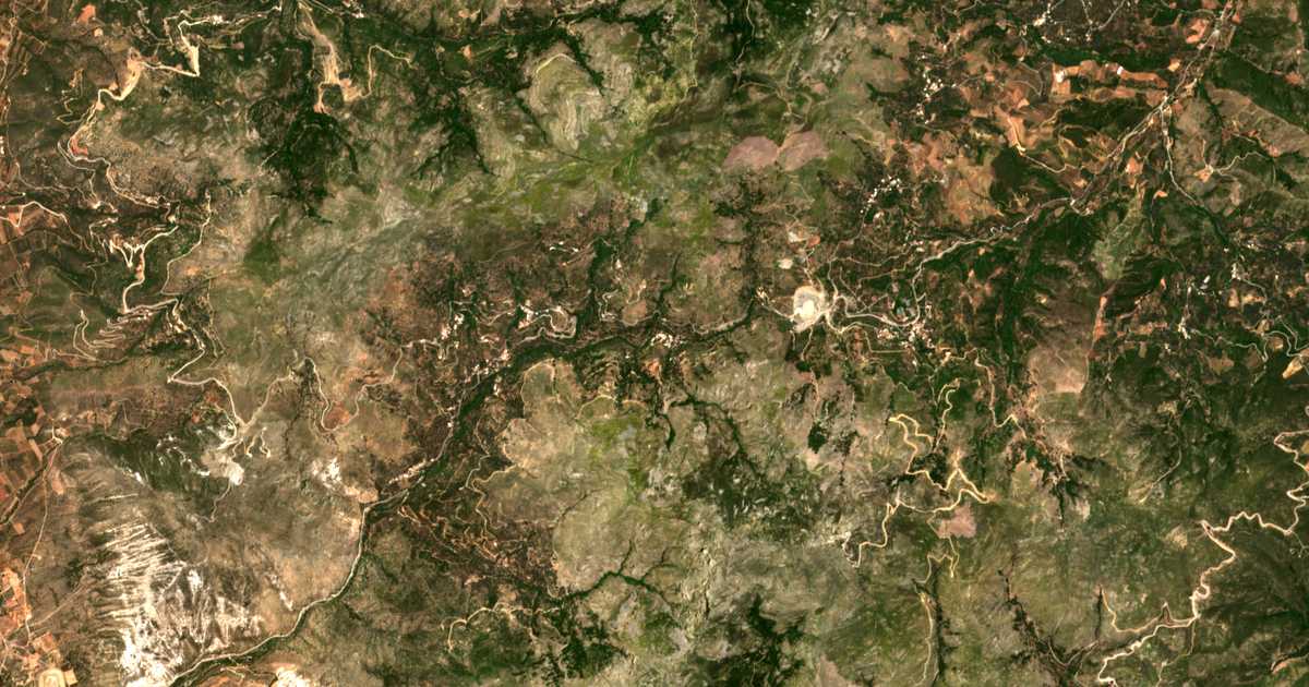 Satellitenkarte von Perivólia