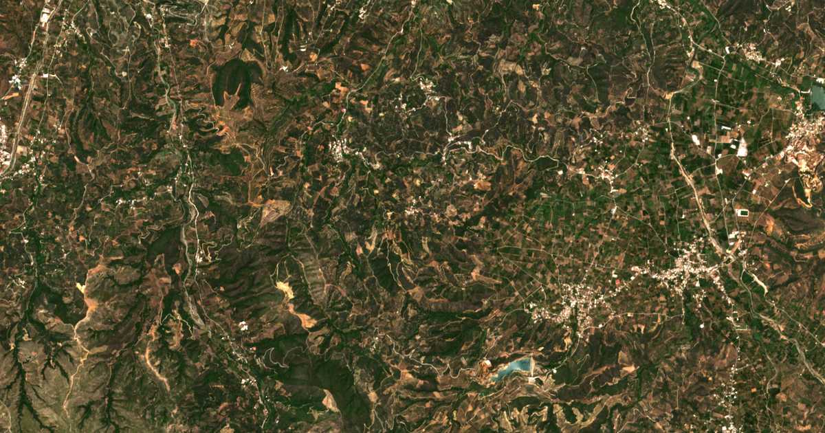 Satellitenkarte von Apothíkai