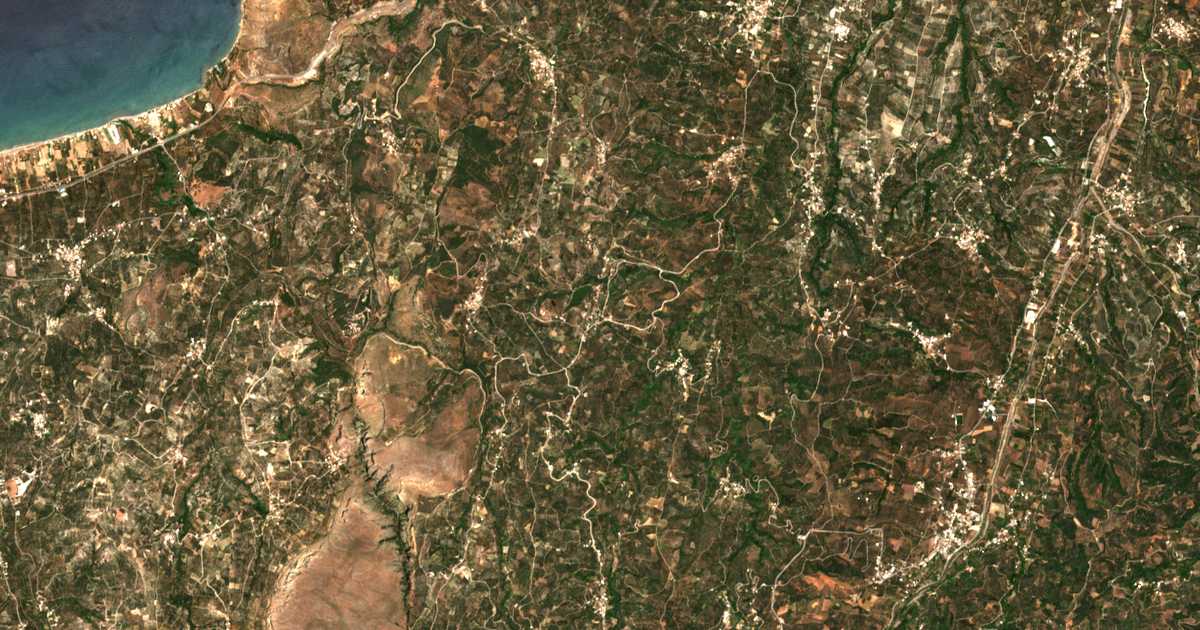 Satellitenkarte von Episkopí