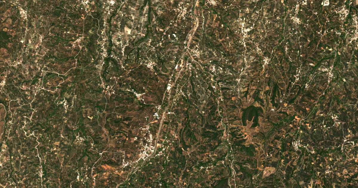 Satellitenkarte von Nerianá