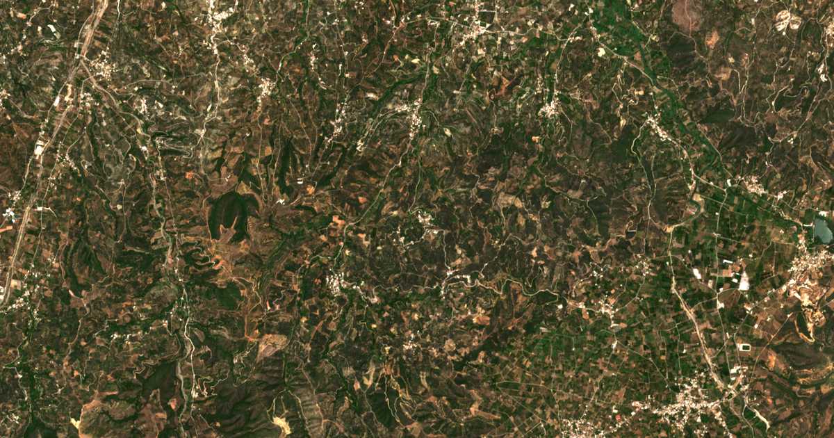 Satellitenkarte von Psathogiánnos