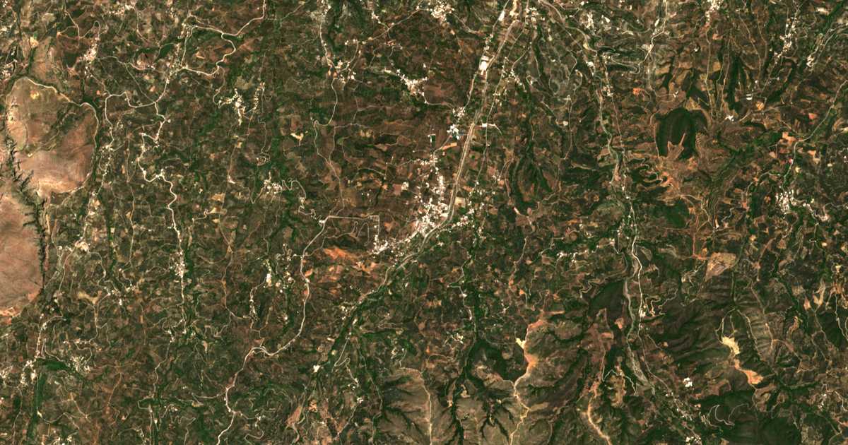 Satellitenkarte von Voukoliaí