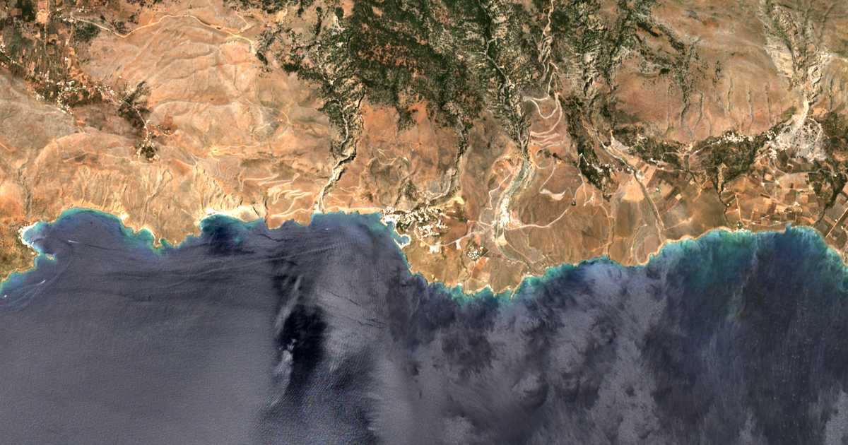 Satellitenkarte von Chora Sfakion
