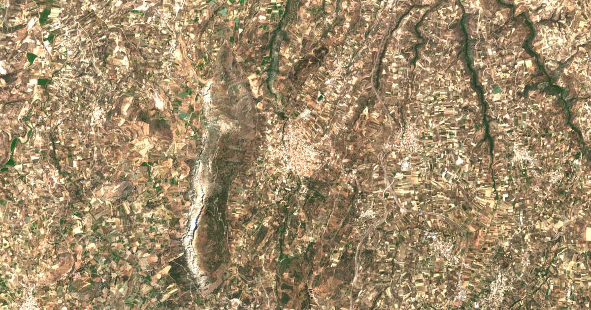 Satellitenkarte von Archanes