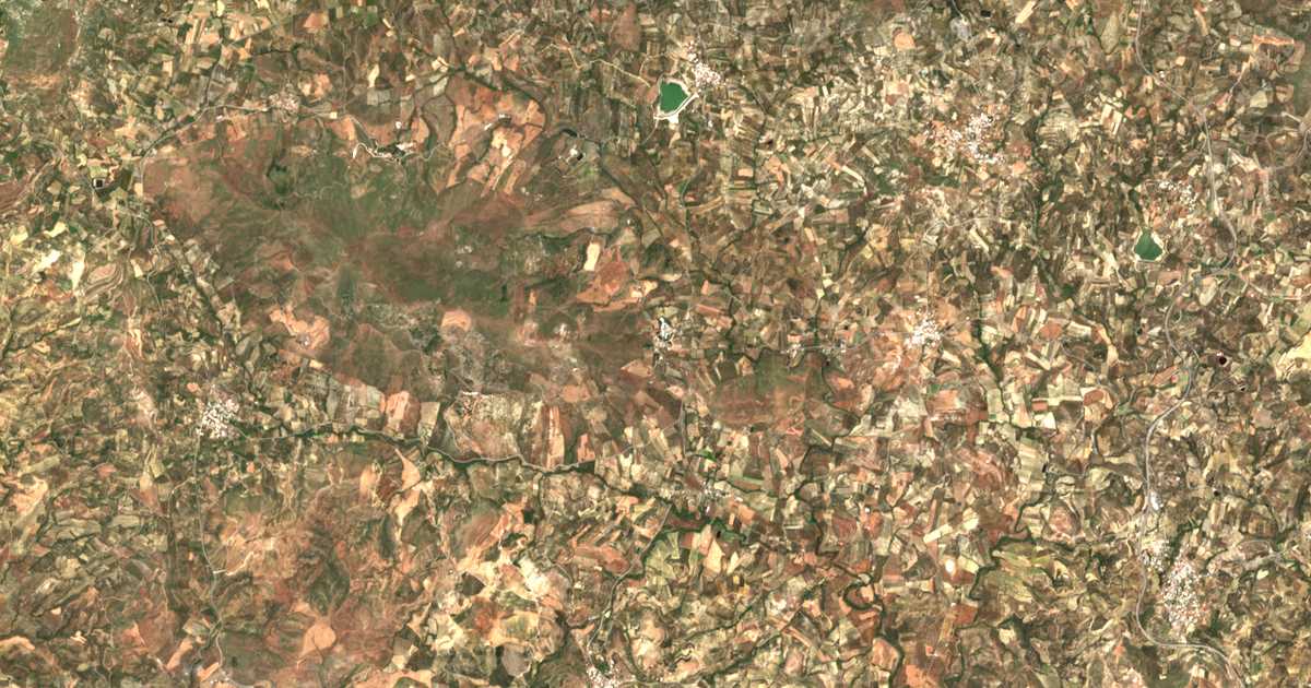 Satellitenkarte von Melidochórion