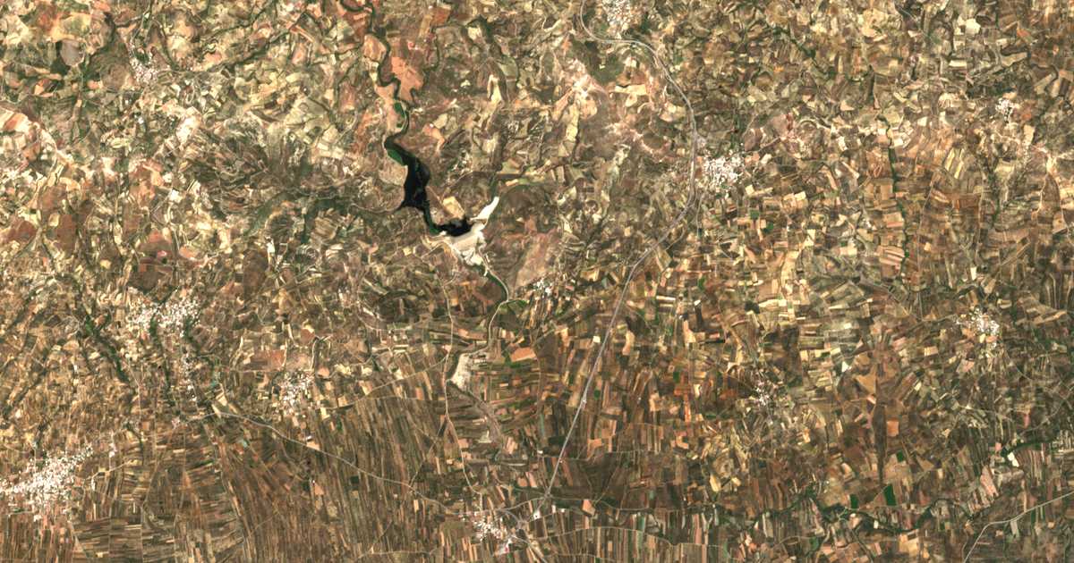 Satellitenkarte von Plakiótissa