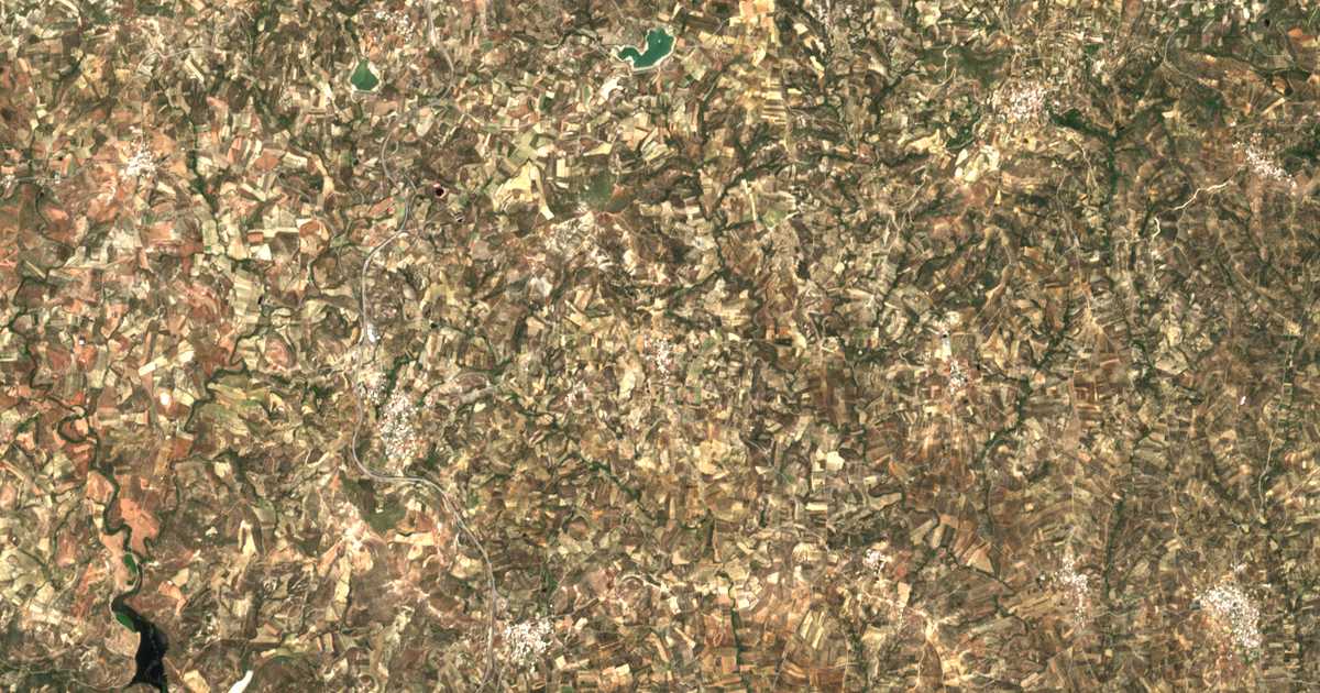 Satellitenkarte von Pyráthion