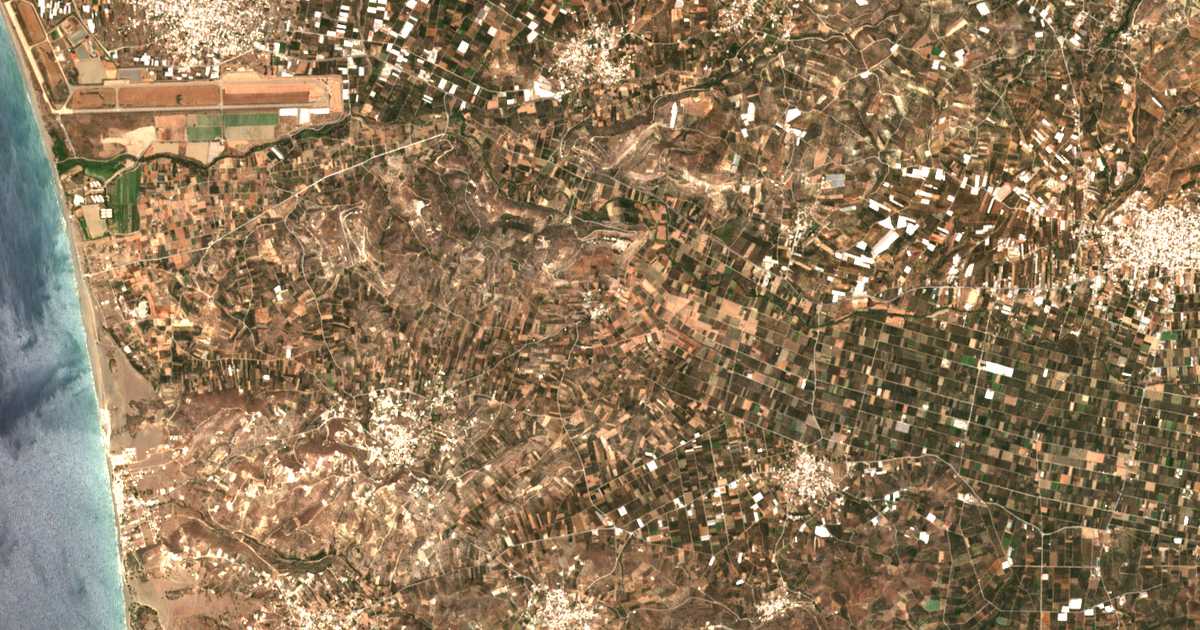 Satellitenkarte von Agios Ioannis