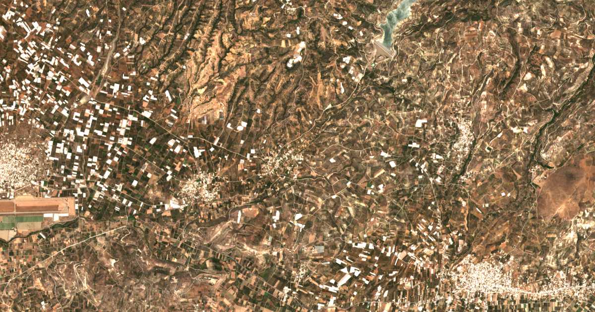 Satellitenkarte von Faneroméni