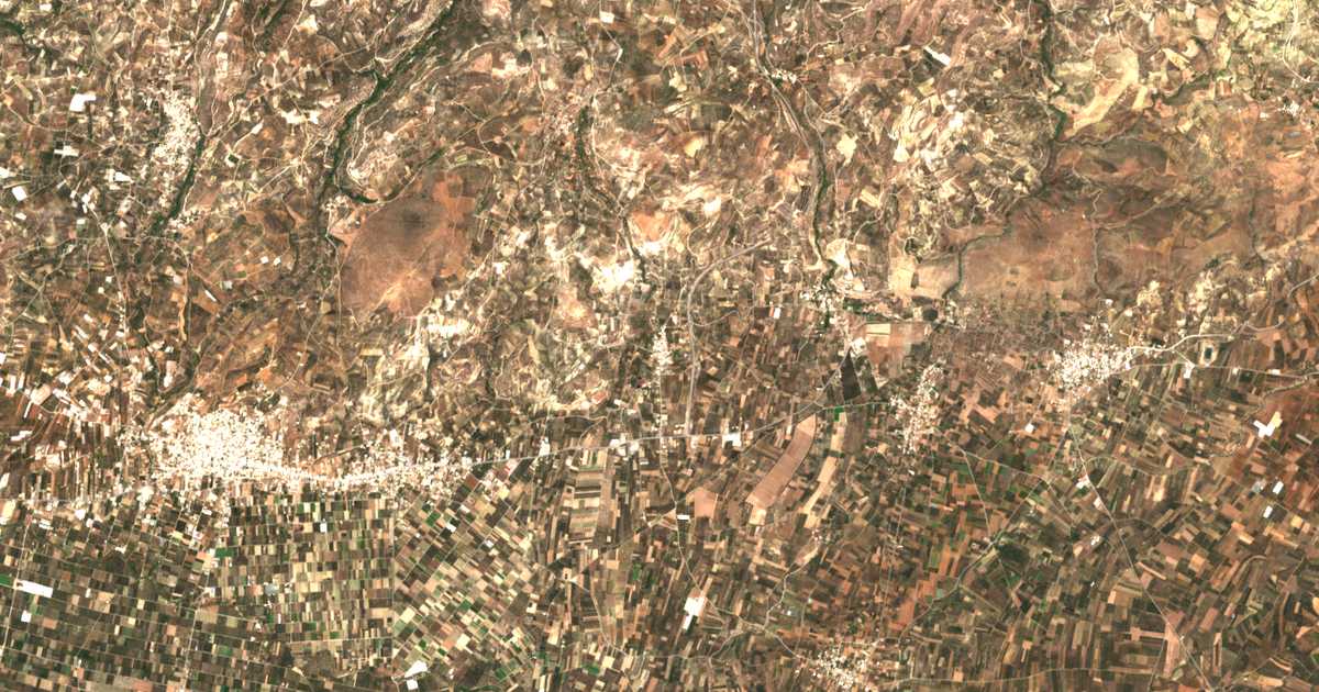Satellitenkarte von Kastéllion